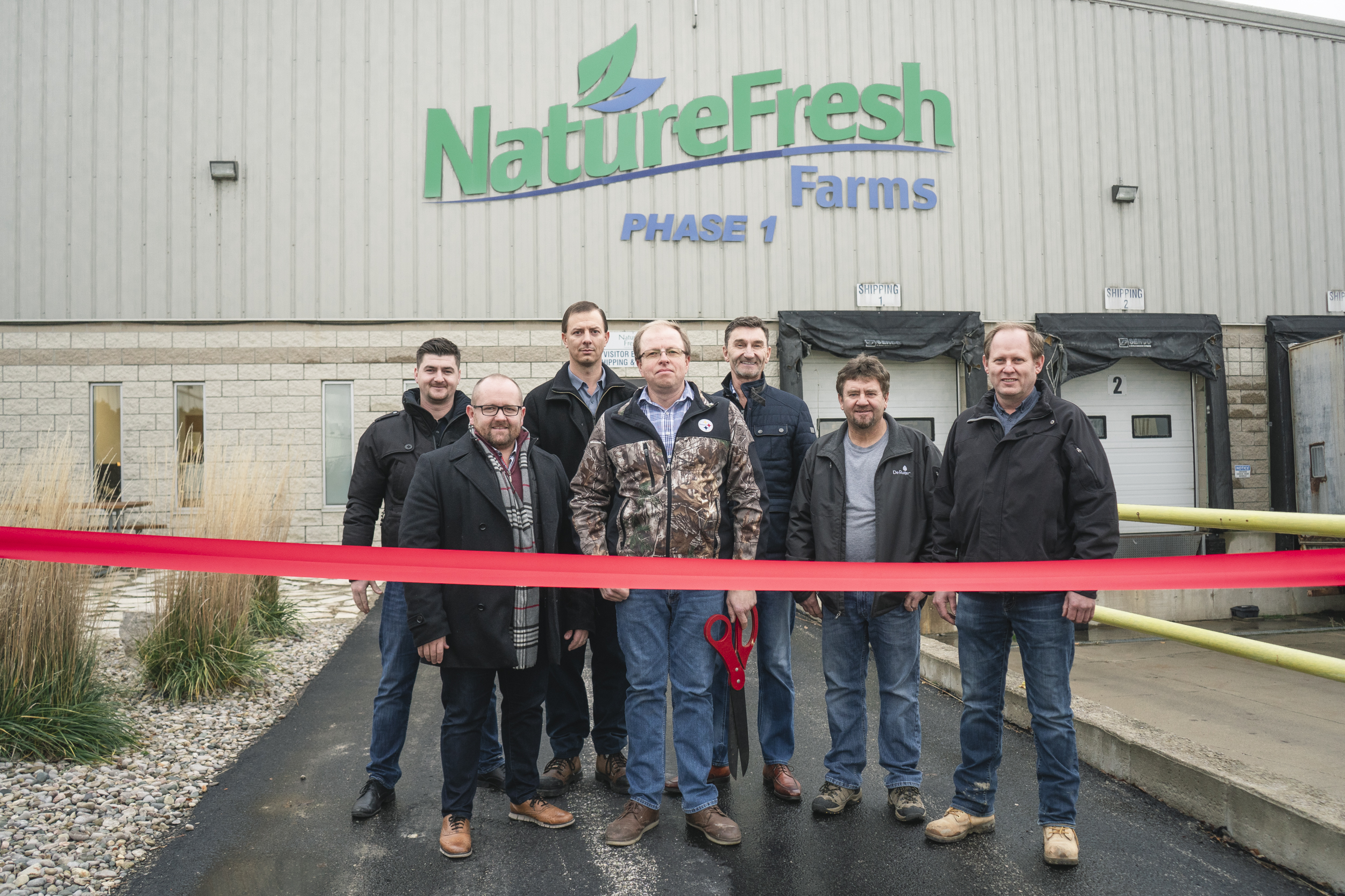 chance Trivial Abnorm Nature Fresh Farms Holds Ribbon Cutting for Transition of the Phase 1  Greenhouse | Nature Fresh Farms