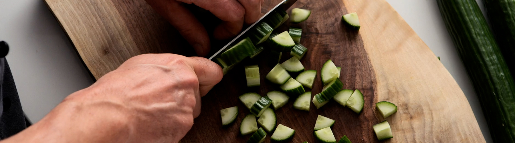 How to Dice a Cucumber